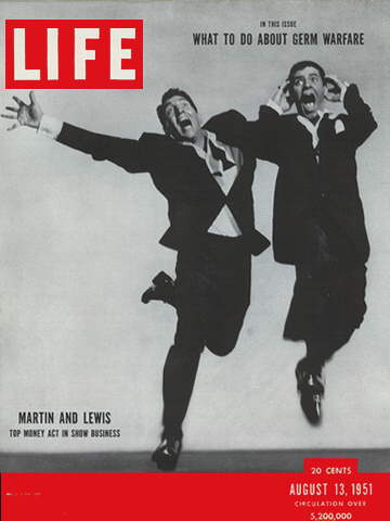 en couverture de life